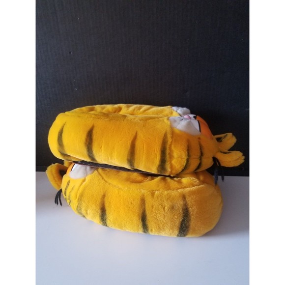 Vintage 80s 1981 Garfield cat comic cartoon house Slippers yellow M 7 8 - Picture 5 of 8